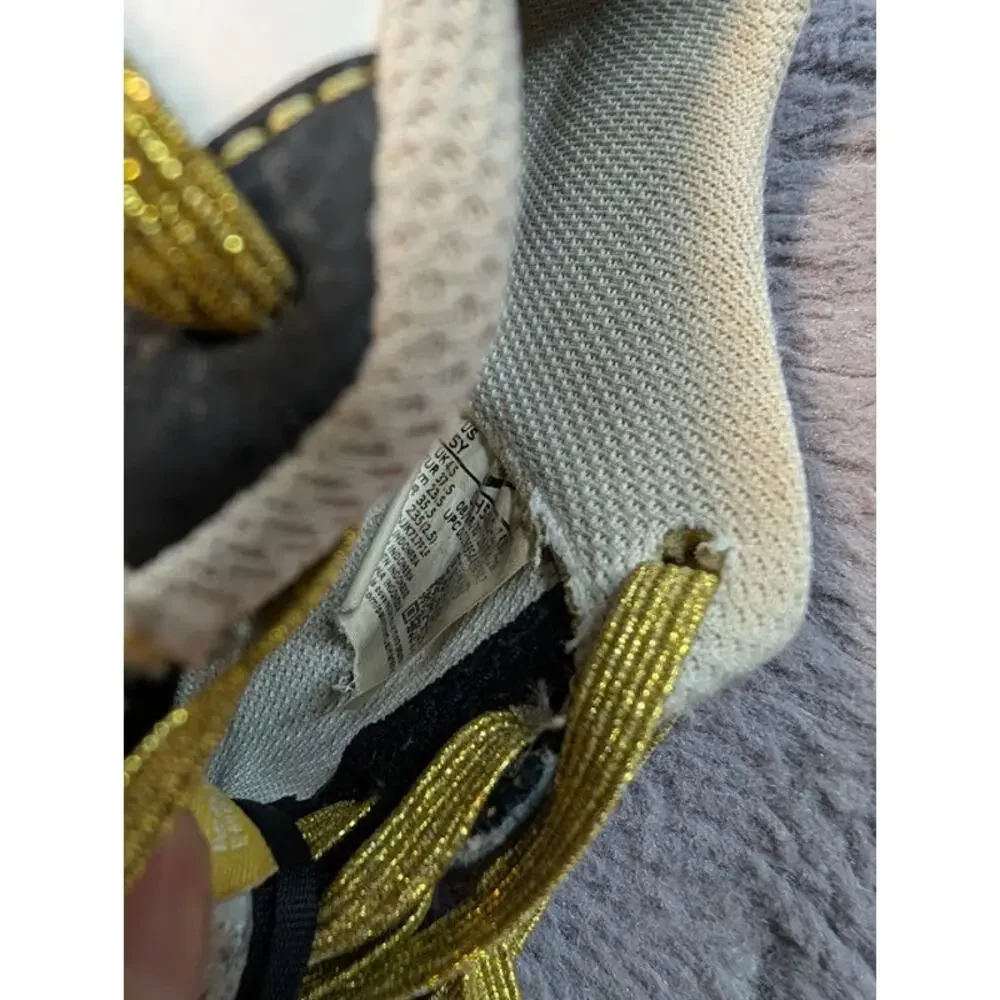 Big Kid's Nike Air Force 1 Low Gold Link Zebra (DH5480-100) - Y5